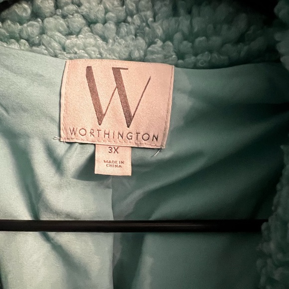 Worthington Long Fleece Jacket. NWT - Picture 10 of 12